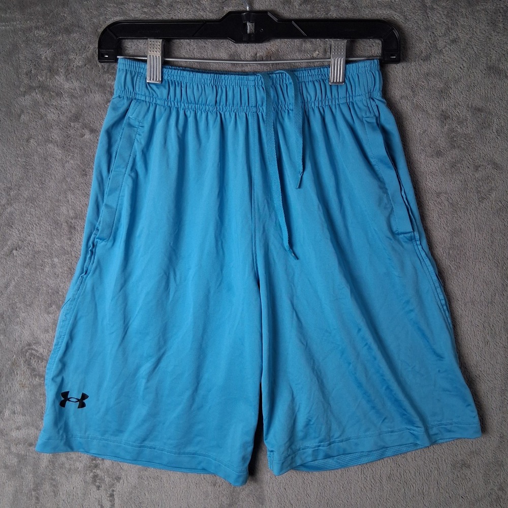 Under Armour Mens Loose Fit Athletic Shorts Blue Style 1361511 Small